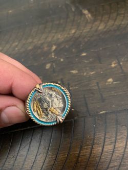Buffalo us nickel ring
