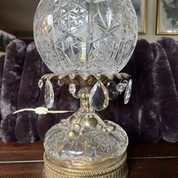 Crystal Vintage Hollywood Lamp 