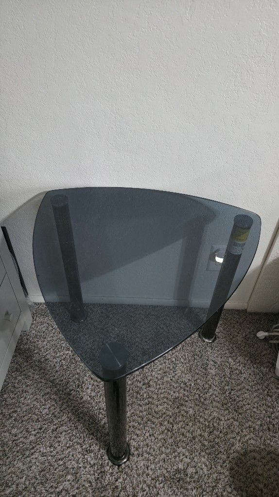 Tempered Glass Side Tables