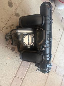 BMW N52 3 stage intake manifold-dual DISA + Throttle Body