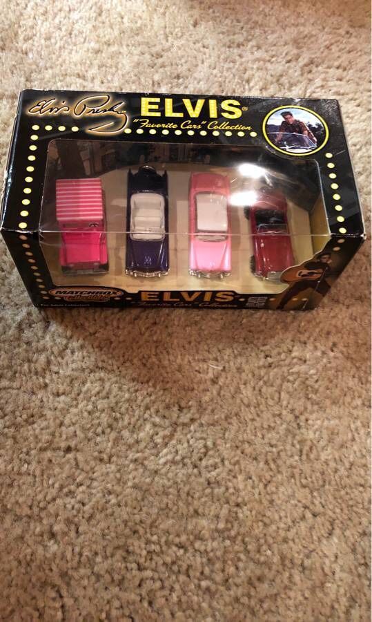 2001 Matchbox Elvis Presley "Favorite Cars" Collection 4 pack