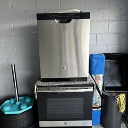 GE Dishwasher and electric stove