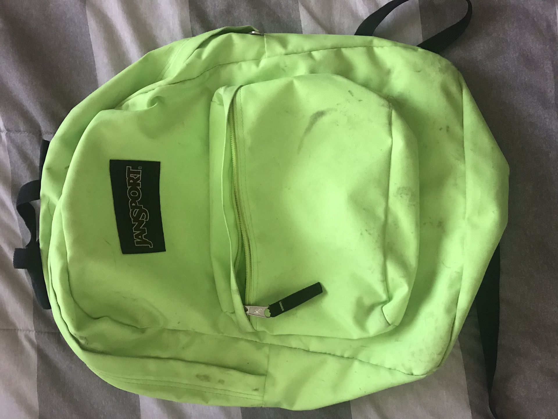 Jansport yellow backpack