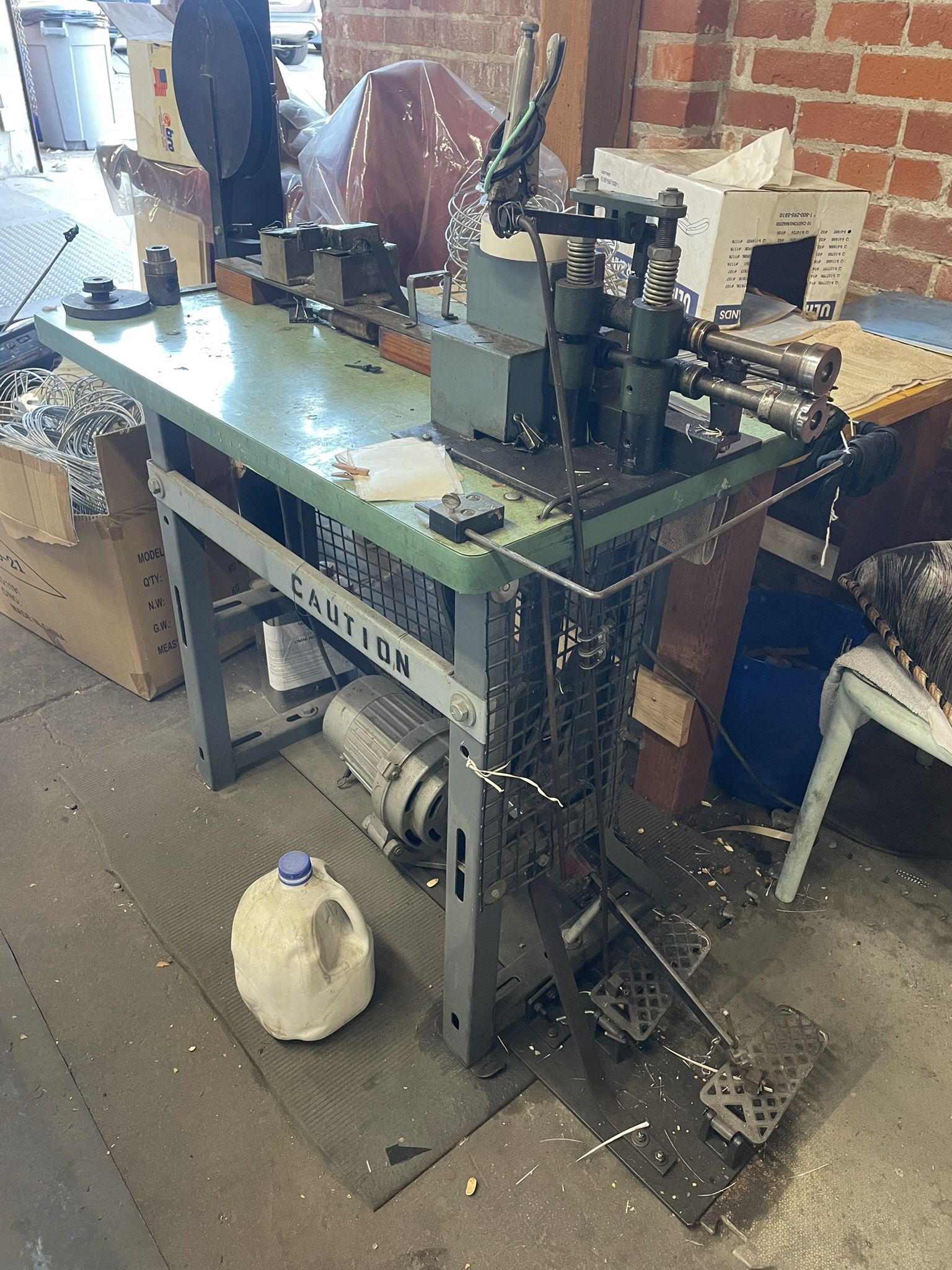 Two Lampshade Making Machines