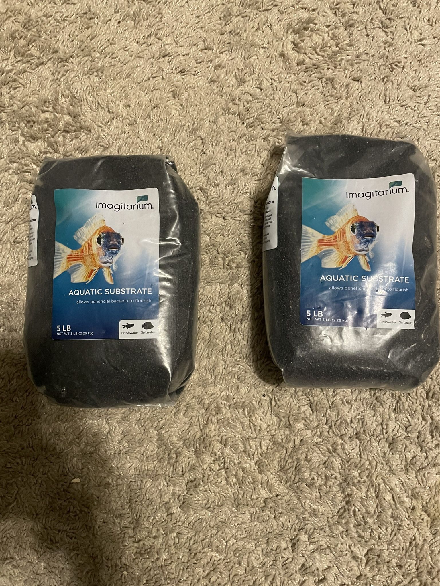 2 New 5lb Bag Aquarium Gravel