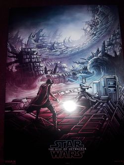 STAR WARS "THE RISE OF SKYWALKER" MOVIE POSTER