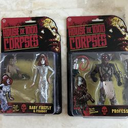 House of 1000 Corpses Figure Lot x2 New Trick r Treat Studios 2 Pack 