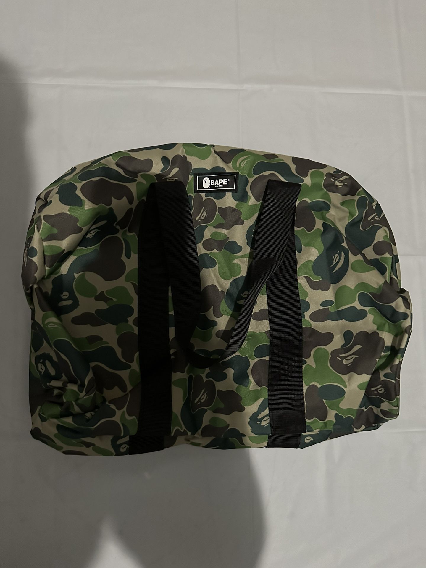 BAPE Duffle Black Camo Carry On Travel Gym Bag Ds New for Sale in Chicago,  IL - OfferUp
