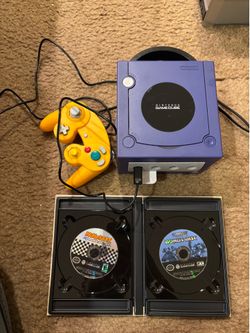 Nintendo GameCube with Mario Kart Double Dash (and Bonus Demo Disc)