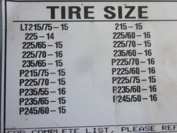 HAVE A BUNCH OF CABLE SNOW CHAINS SOME NEW