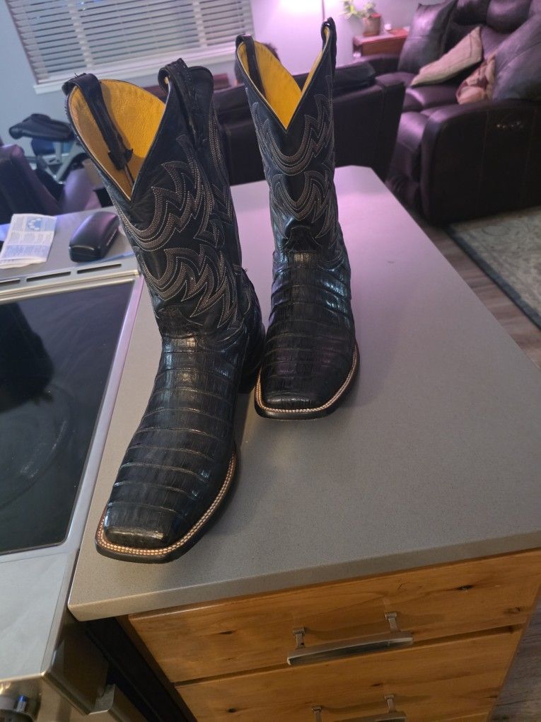 Cayman Belly Cowboy Boots