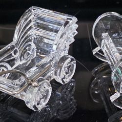 VINTAGE CRYSTAL BABY STROLLER AND CRADLE Excellent Condition 