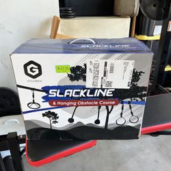 $50 NEW Slackline & Hanging Obstacle Coarse 