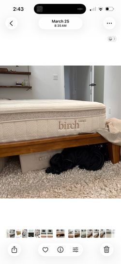 Birch Luxe Natural Mattress Cali-King