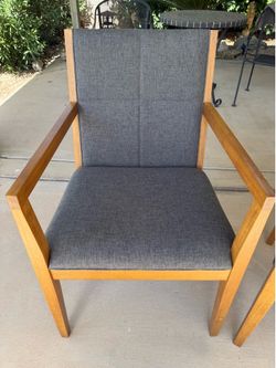 Mid century style modern chairs