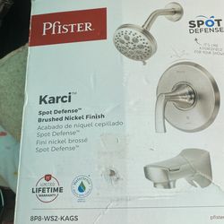 phister - new - life time warranty - brushed nickel