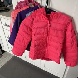 Girl Rain Jacket Size 6 $5 Each