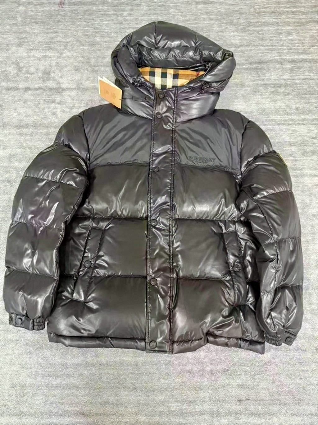 Burberry Puffer Jacket Black Men’s