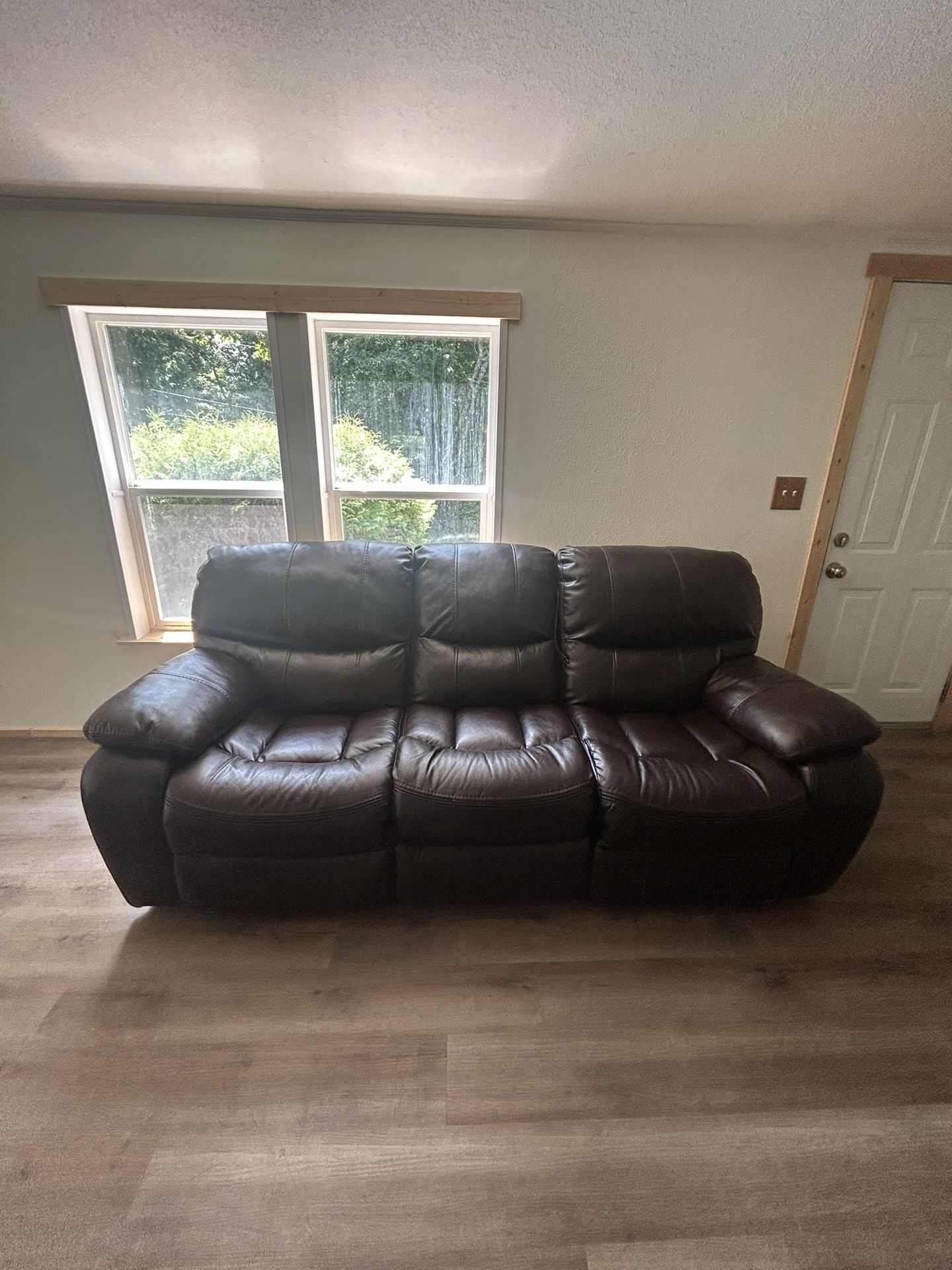 Two Leather Couches for Sale - $200 for Both