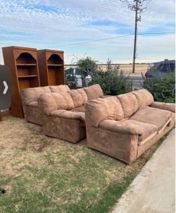 Couch and love seat