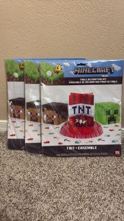 Minecraft Party Decoration