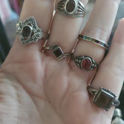 Sterling Silver Rings 25 Each 