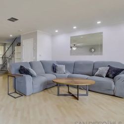 Power Reclining 5 Piece Sectional Sofa 