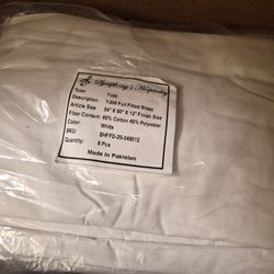 Symphony's Hospitality T-200 Full Fitted Sheets