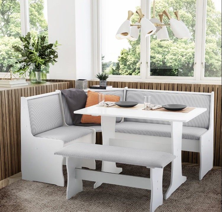 Dining Nook Table And Benches