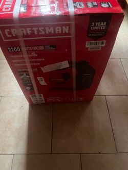 New Craftsman Generator