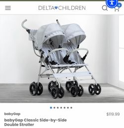 BabyGap Classic Side-by-Side Double Stroller