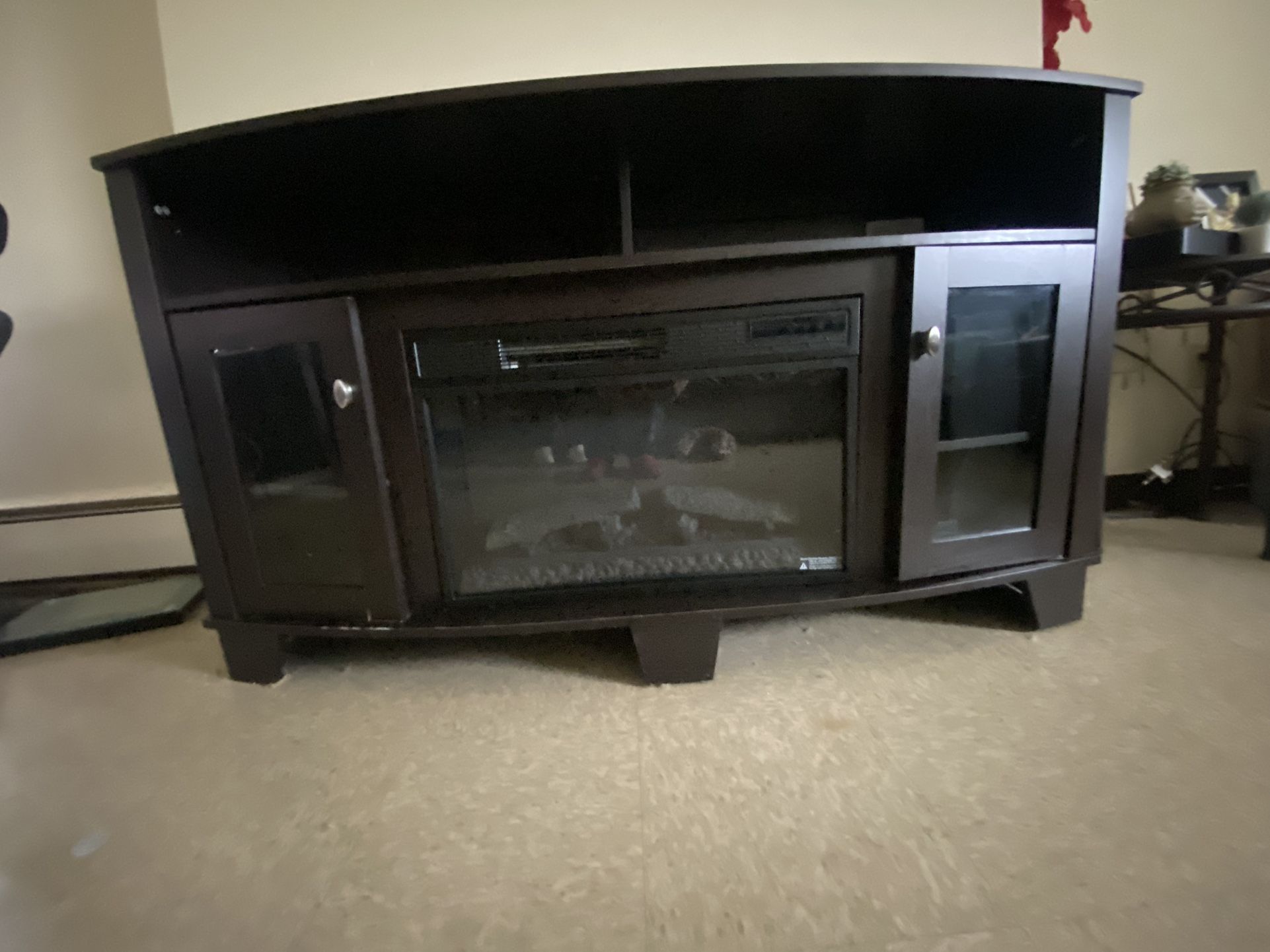 Fireplace/stand