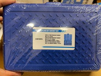 Brand New Tamper Proof Spline Bit Socket Set | M4–M18 | With Storage Case