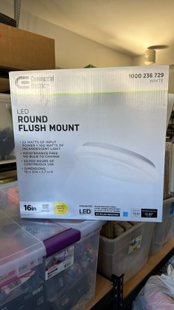 Round Flush Mount Light
