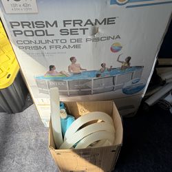 Intex Prism Above Ground Pool Set