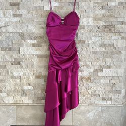 Blonde Nites Fuscia Formal - Junior Size 7