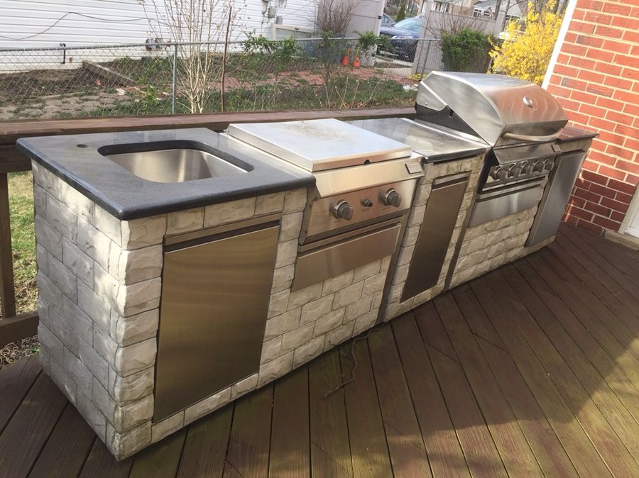 Grand Cafe BBQ Grill Island for Sale in West Springfield VA OfferUp