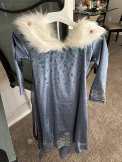 Elsa Frozen Dress With Cape costume