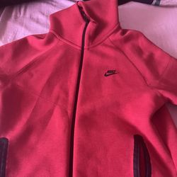 Red Nike Tech Size Large 