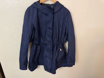 Hunter Womens Rain Jacket Water Resistant Size 2XL