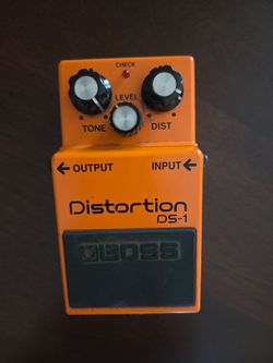 Boss Distortion Pedal