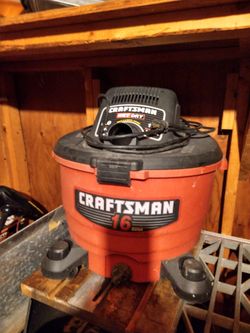 Craftsman commercial shop vac 16 gallon