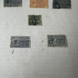 United States Special Delivery Set Of 6 Stamps 