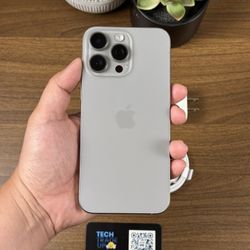 iPhone 15 Pro Max 256Gb Natural 🩶 Cricket