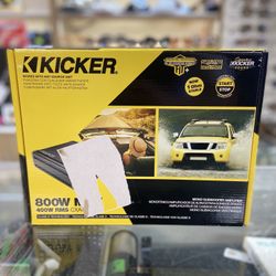 Kicker Car Amplifier CXA400.1