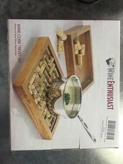 Wine Enthusiasts Wine Cork Trivet Kit