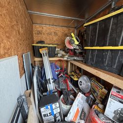 Tools. Entire storage. Make an offer 