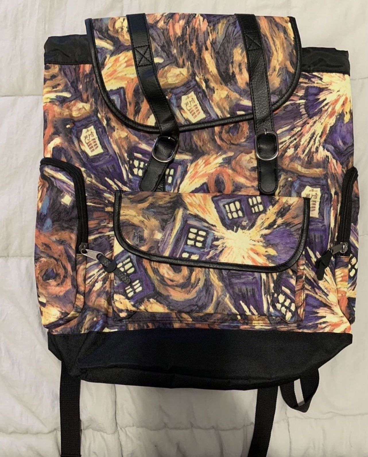 Book bag & Hat from Dr.Who