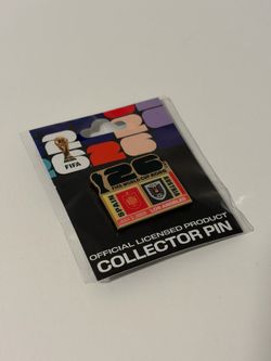 FIFA Match Day Pin Spain vs Austria Brand New