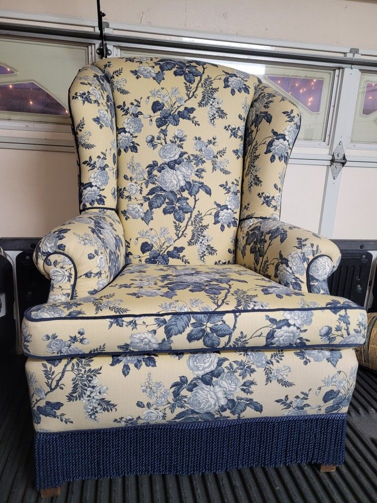 Traditional Wingback Chair